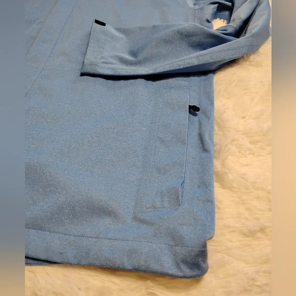 Men's Nike Golf Storm Fit Jacket Sz L Blue & Black - Picture 3 of 16